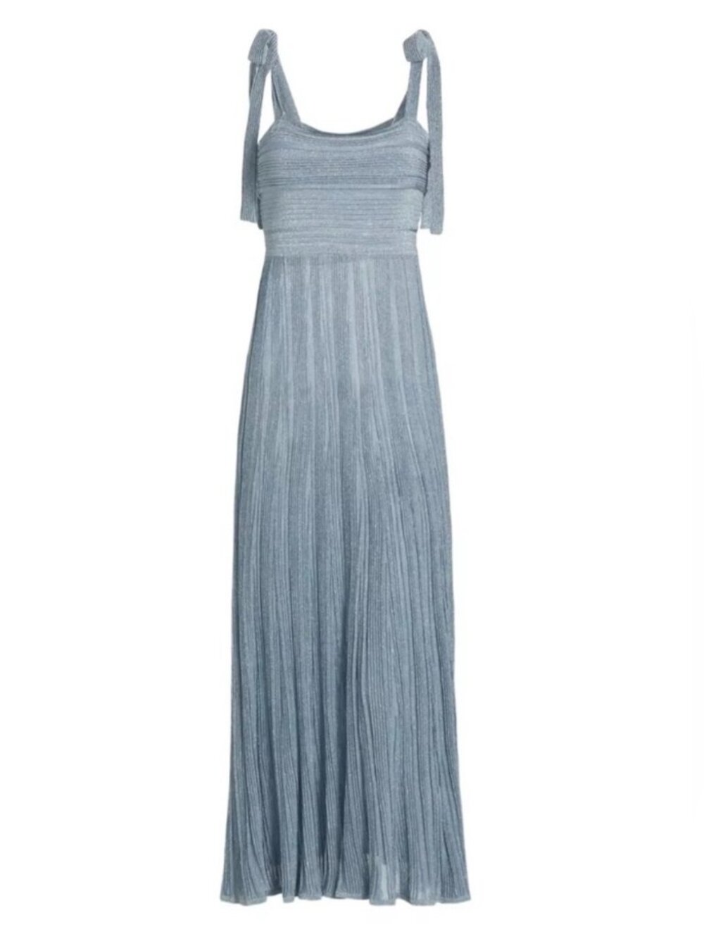 Zimmermann Waverly Blue Knit Mixi Dress